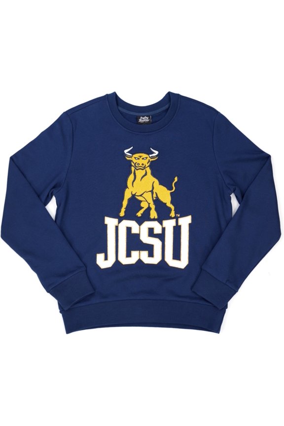 Johnson C. Smith Golden Bulls S4 Mens Sweatshirt [Navy Blue - M]
