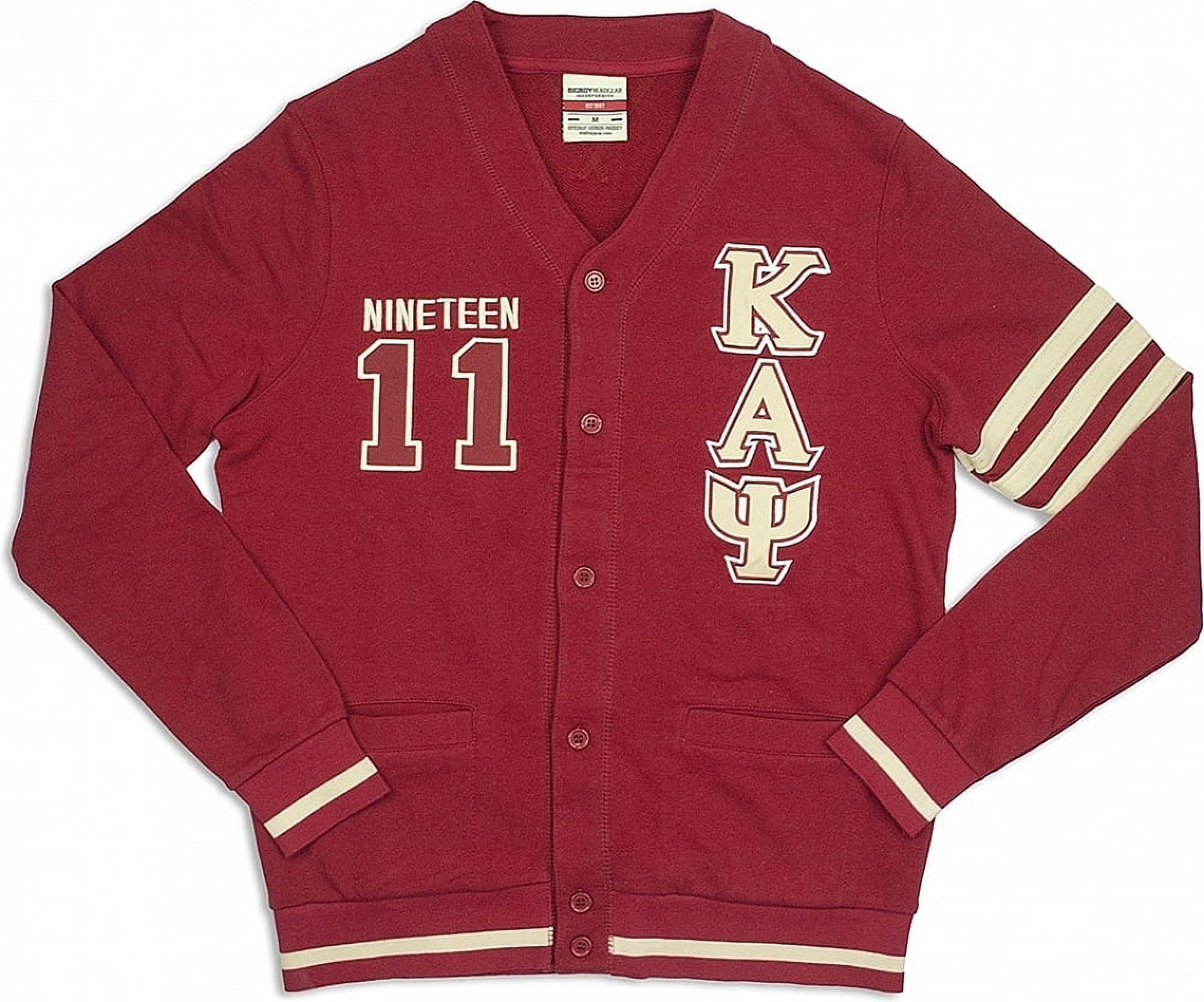 Big Boy Kappa Alpha Psi Divine S2 Mens Cardigan [Crimson Red