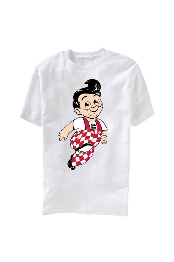 Big Boy Mens Graphic Tee - Big Boy Runs - Regular Fit 100% Cotton