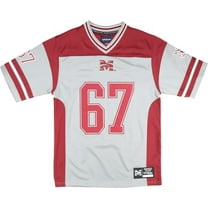 Big Boy Morehouse Maroon Tigers S14 Mens Football Jersey [Grey - XL]