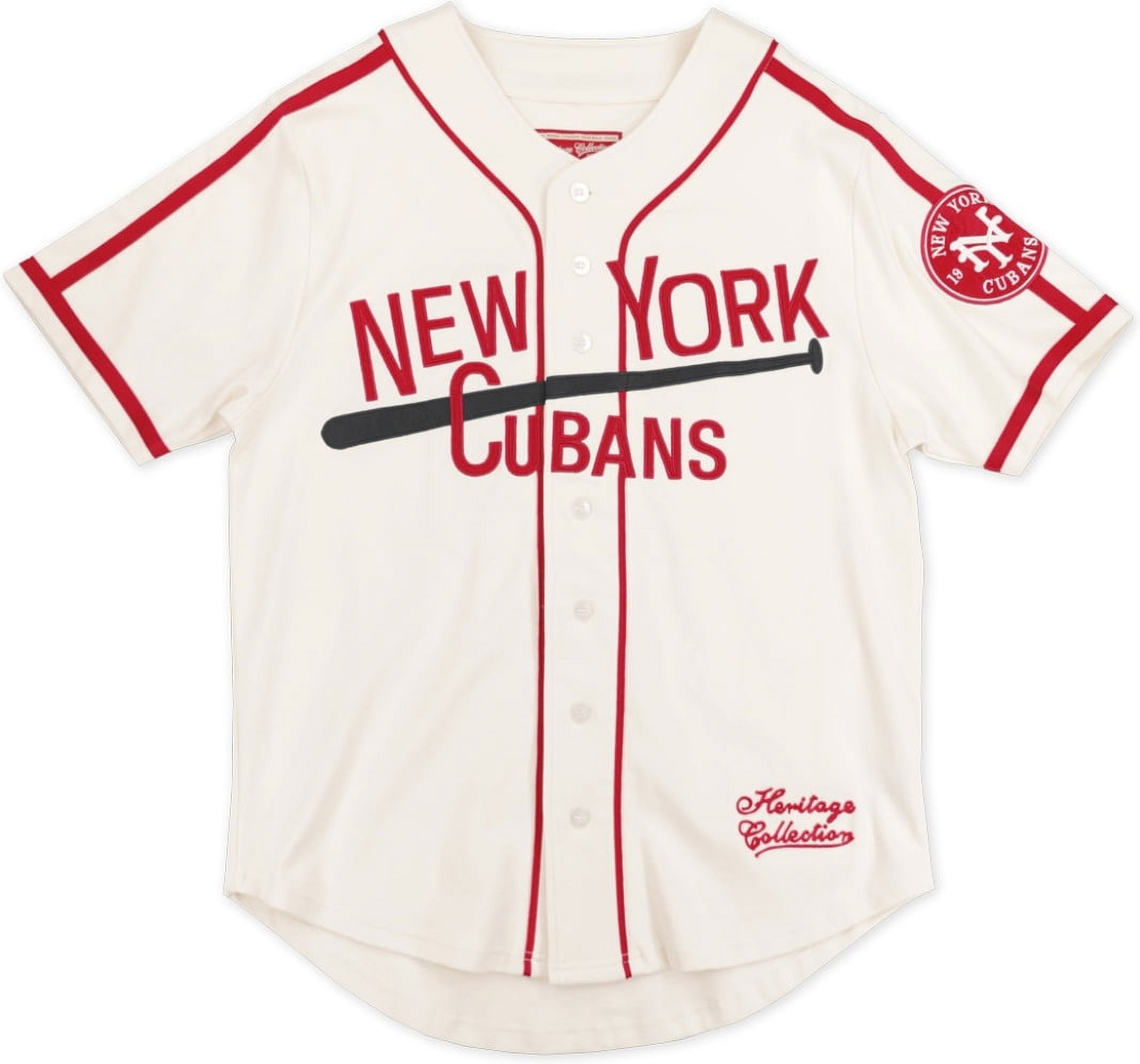 Big Boy New York Cubans S2 Heritage Mens Baseball Jersey