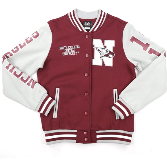 Big Boy North Carolina Central Eagles S6 Womens Fleece Jacket [Maroon - 2XL]