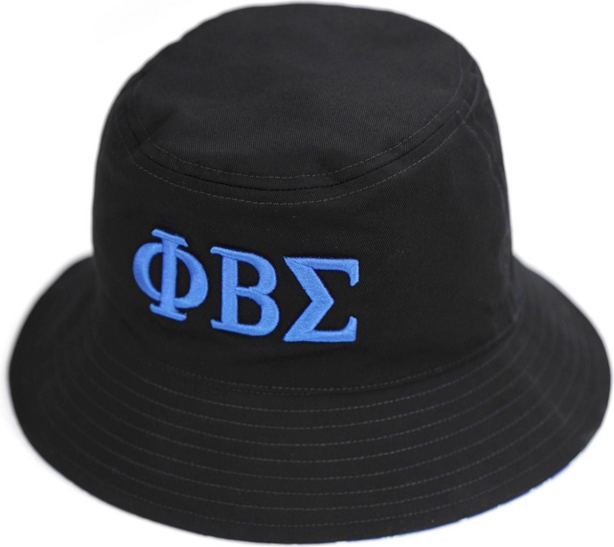 Big Boy Phi Beta Sigma Divine 9 S145 Reversible Mens Bucket Hat