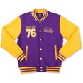 thumbnail image 1 of Big Boy Prairie View A&M Panthers S2 Mens Fleece Jacket [Purple - 4XL], 1 of 3