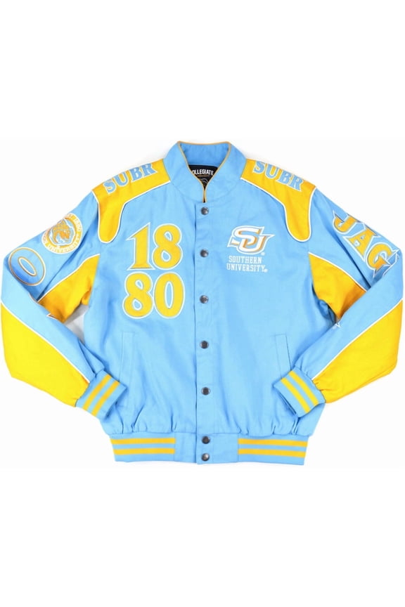 Southern Jaguars S12 Racing Twill Adult Jacket [Sky Blue - S]