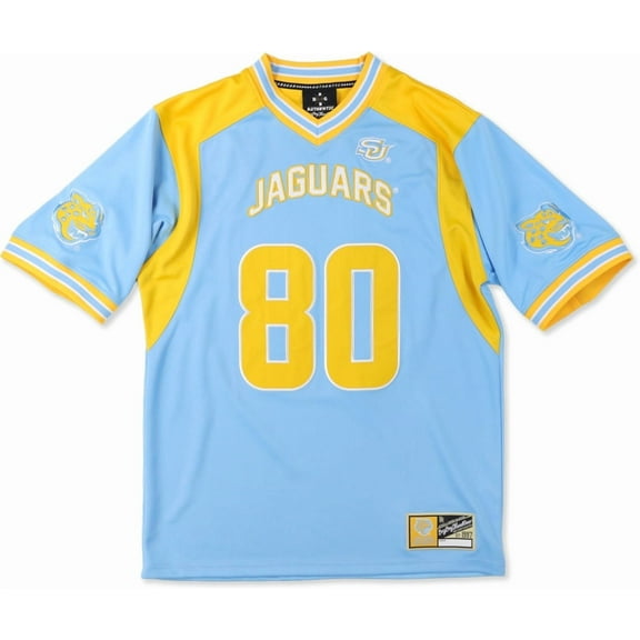 Big Boy Southern Jaguars S16 Adult Football Jersey [Sky Blue - S]