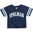 thumbnail image 1 of Big Boy Spelman College S4 Cropped Womens Tee [Navy Blue - L], 1 of 2
