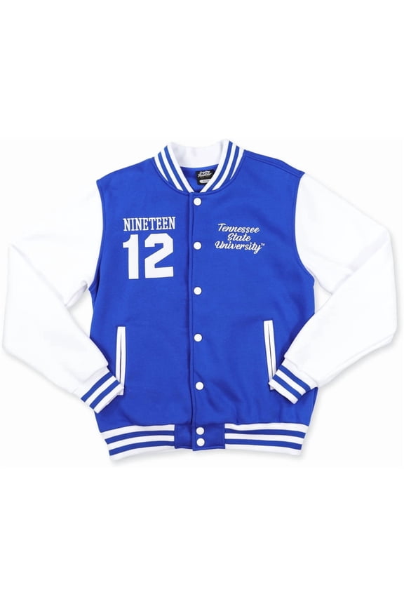 Tennessee State Tigers S2 Mens Fleece Jacket [Royal Blue - 4XL]