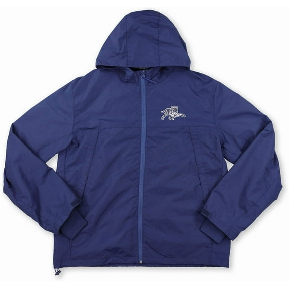 Big Boy Jackson State Tigers S9 Adult Windbreaker Jacket [Navy Blue - S]