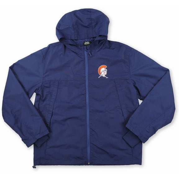 Big Boy Virginia State Trojans S9 Adult Windbreaker Jacket [Navy Blue - L]