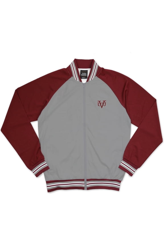 Virginia Union Panthers S3 Mens Jogging Suit Jacket [Grey - M]