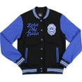 thumbnail image 1 of Big Boy Zeta Phi Beta Divine 9 Womens Fleece Jacket [Black - S], 1 of 6