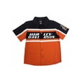 thumbnail image 1 of Big Boys' Button Front Twill Shop Shirt Orange/Black 1092527, 1 of 2