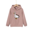thumbnail image 1 of Big Boys Fall Winter Tops Silly Goose Print Casual Long Sleeve Hoodies Sweatshirt For Outdoor, 1 of 8