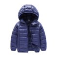 thumbnail image 1 of Adarl Little Boys & Girls Winter Hooded Light Puffer Coats Lightweight Down Jackets & Outerwear Recommended Height for 3.6-5.3 ft, 1 of 4