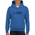 thumbnail image 1 of Big Boys Hoodies and Sweatshirts - Basketball Heartbeat, 1 of 5