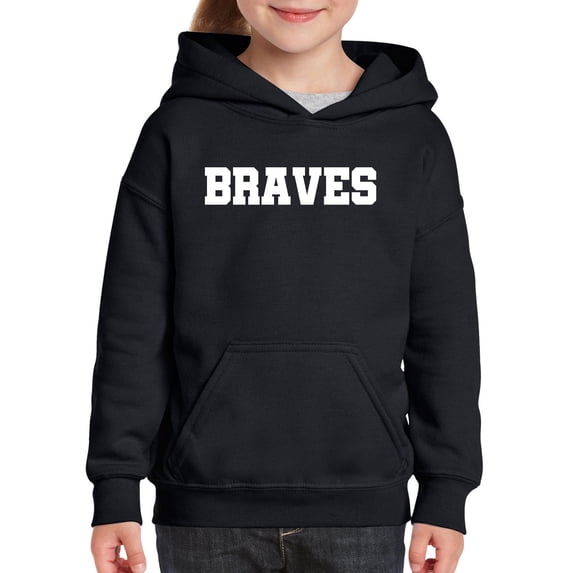 Big Boys Hoodies and Sweatshirts - Braves