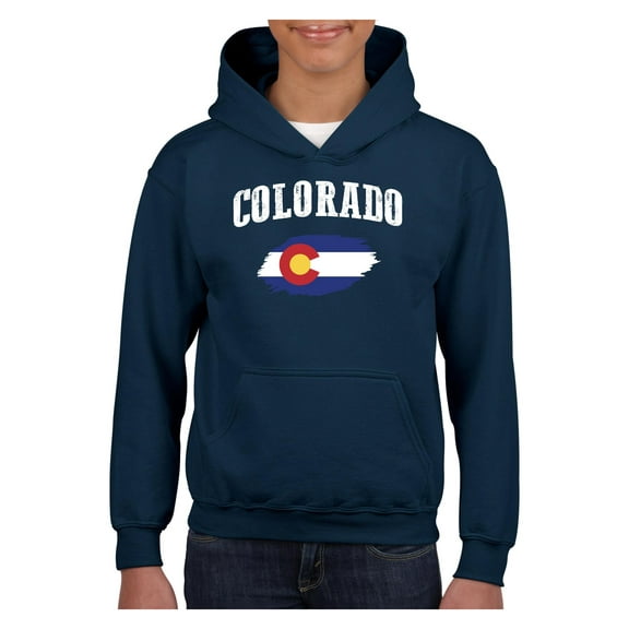 Big Boys Hoodies and Sweatshirts - Colorado Flag