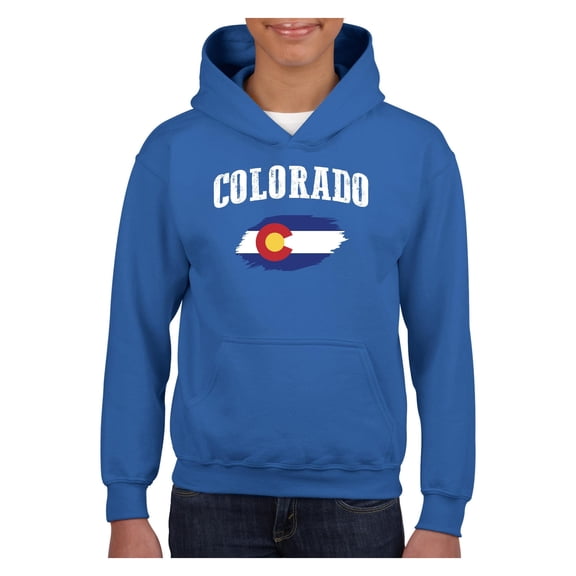 Big Boys Hoodies and Sweatshirts - Colorado Flag