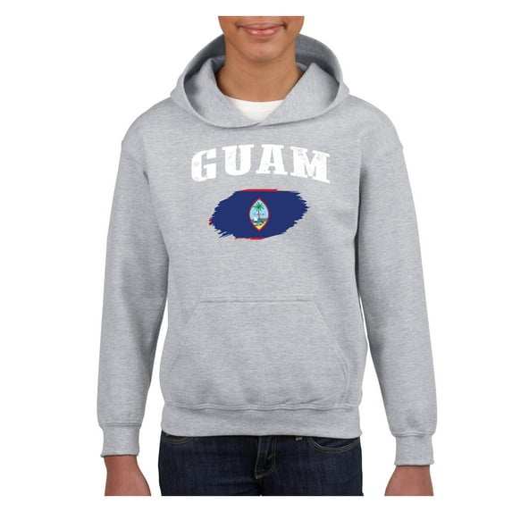 Big Boys Hoodies and Sweatshirts - Guam Flag