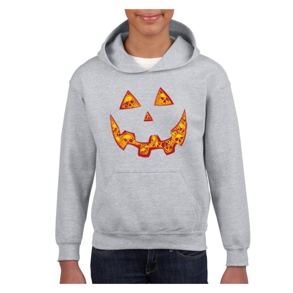 Big Boys Hoodies and Sweatshirts - Halloween Costume Pumpkin Face