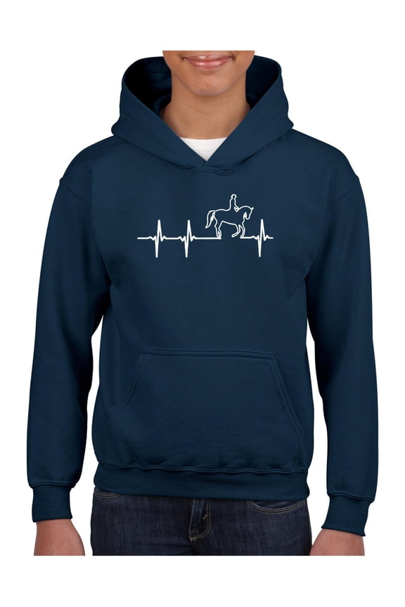 Big Boys Hoodies and Sweatshirts - Heartbeat Horses