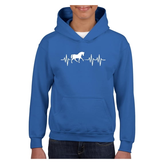 Big Boys Hoodies and Sweatshirts - Horse Riding Gift Horses
