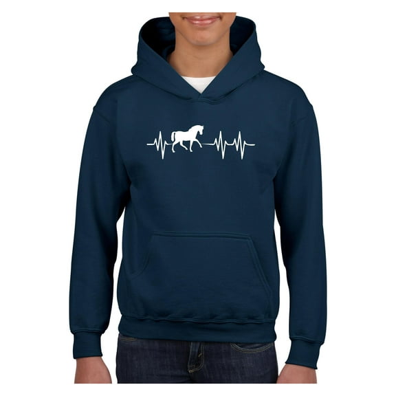 Big Boys Hoodies and Sweatshirts - Horse Riding Gift Horses