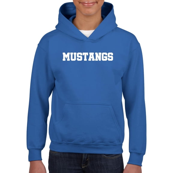 Big Boys Hoodies and Sweatshirts - Mustangs