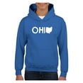 thumbnail image 1 of Big Boys Hoodies and Sweatshirts - Ohio Map, 1 of 5