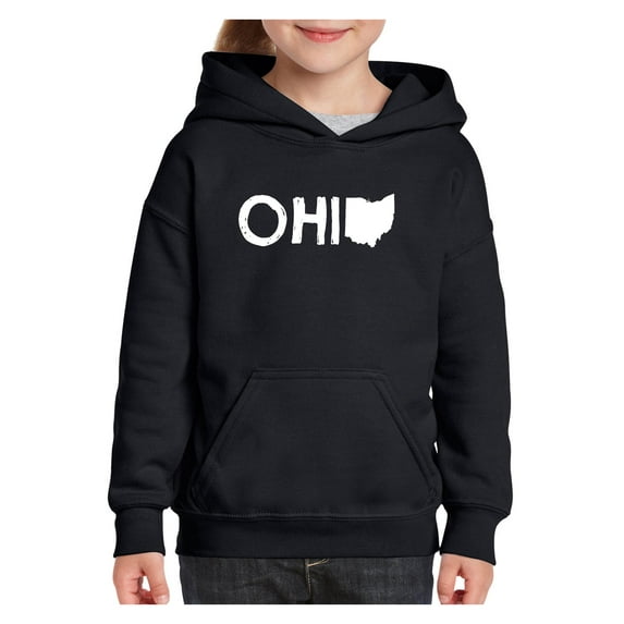 Big Boys Hoodies and Sweatshirts - Ohio Map