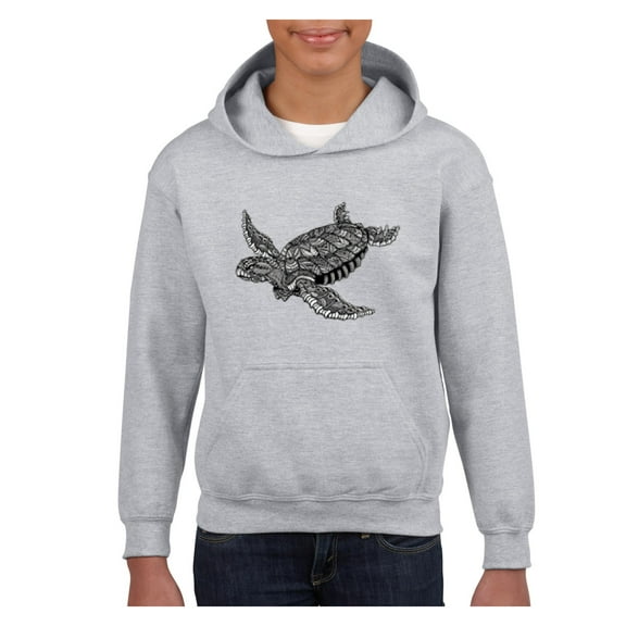 Big Boys Hoodies and Sweatshirts - Sea Turtle Hawaii