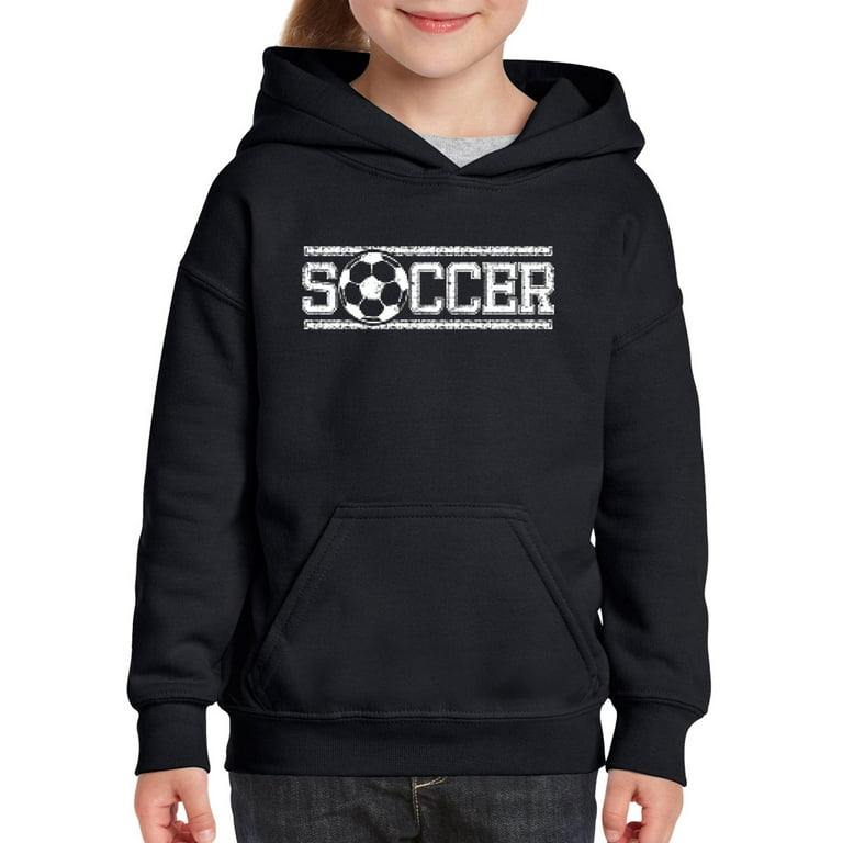 Big Boys Hoodies and Sweatshirts Soccer With Ball