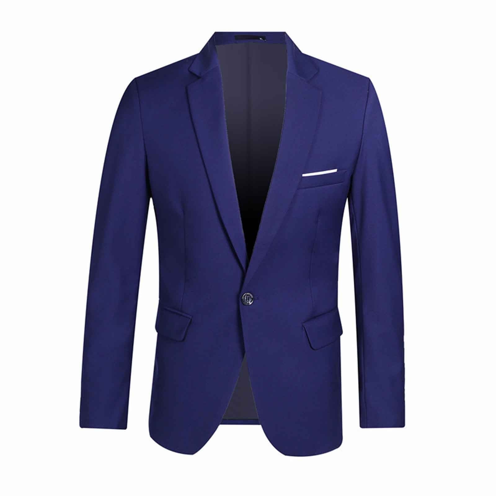 Big Boys Jacket Blazers Long Sleeve Suit Coats Lapel Slim Fit Blazer ...