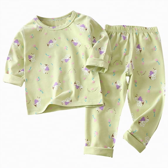 Big Boys Kid Outfits Pants Set Kids Spring Fall Cartoon Long Sleeve Elastic Waist 6 12 18 24 Months 2T 3T Everyday Outfit 2 Piece
