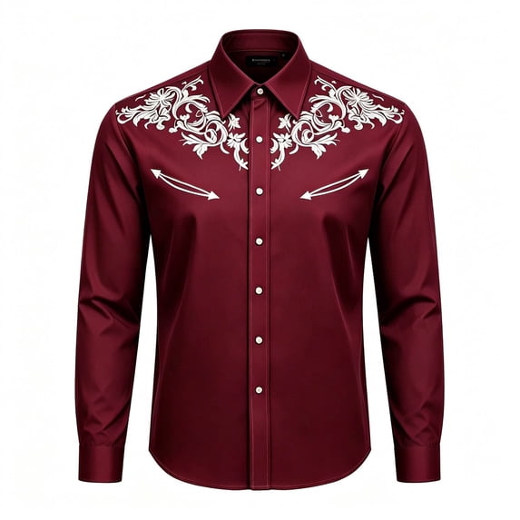 Big Boys Long Sleeve Shirt Cowboy Graphic Print Lapel Collar Western Cowboy Button Down Casual Summer Tops Basic Blouse Size 12-13T
