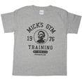 thumbnail image 1 of Big Boys Rocky The Movie Training Mick's Gym Youth Size T-Shirt, 1 of 2