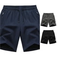 thumbnail image 1 of Big Boys Summer Shorts Drawstring Waist Zipper Side‑Pocket Thin Shorts 6‑16Y, 1 of 5