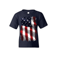 thumbnail image 1 of Big Boys T-Shirts and Tank Tops - American Flag 4th of July, 1 of 5
