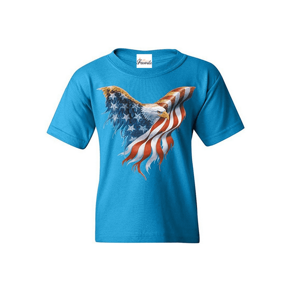 Big Boys T-Shirts and Tank Tops - American Flag Eagle USA