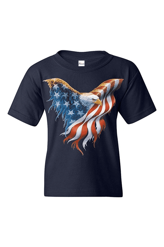 Big Boys T-Shirts and Tank Tops - American Flag Eagle USA