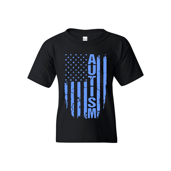 Big Boys T-Shirts and Tank Tops - Autism Flag