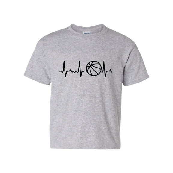 Big Boys T-Shirts and Tank Tops - Basketball Heartbeat