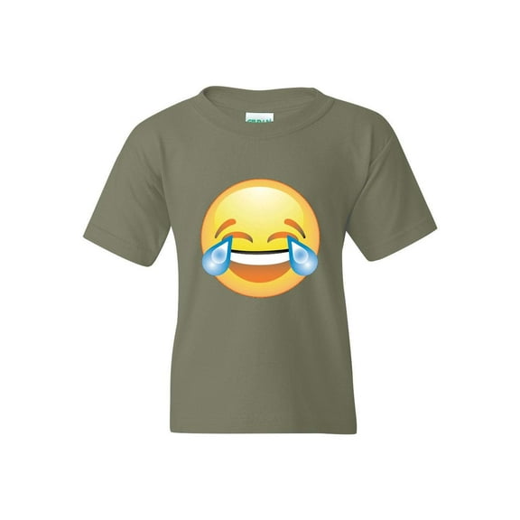 Big Boys T-Shirts and Tank Tops - Emoji Laughing Tears