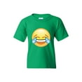 thumbnail image 1 of Big Boys T-Shirts and Tank Tops - Emoji Laughing Tears, 1 of 5
