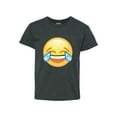 thumbnail image 1 of Big Boys T-Shirts and Tank Tops - Emoji Laughing Tears, 1 of 5