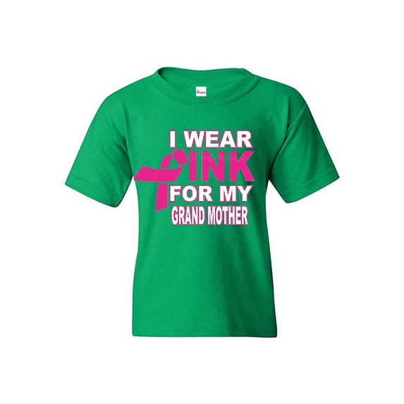 Big Boys T-Shirts and Tank Tops - I Wear Pink For My Grandma