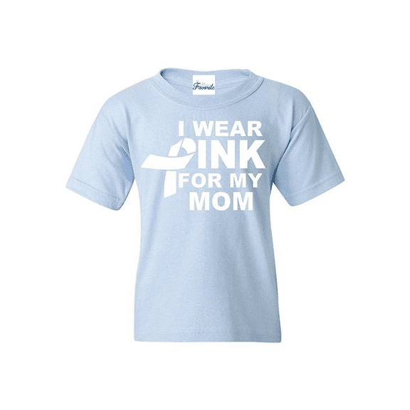 Big Boys T-Shirts and Tank Tops - I Wear Pink For My Mom