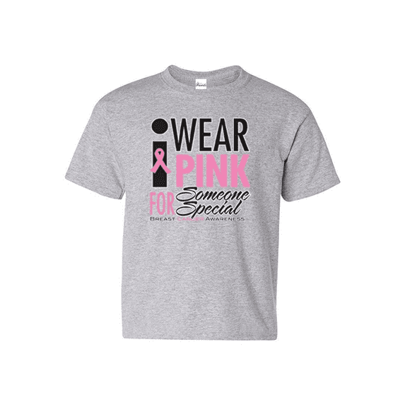 Big Boys T-Shirts and Tank Tops - I Wear Pink for Someone Special