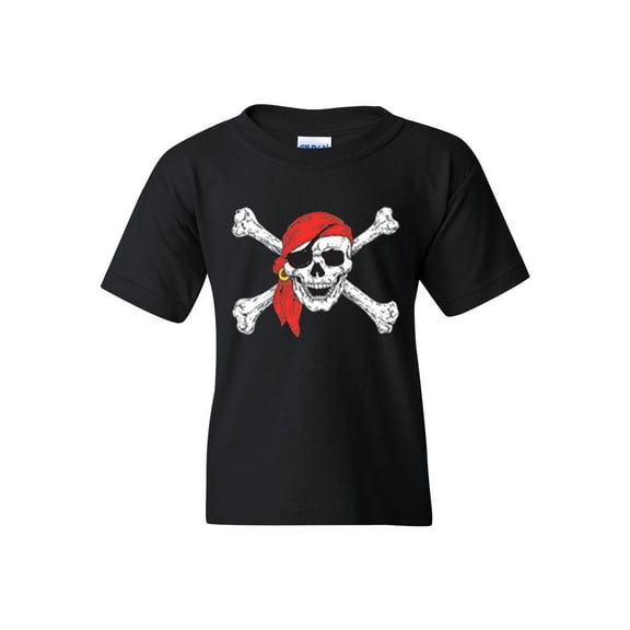 Big Boys T-Shirts and Tank Tops - Jolly Roger Skull & Crossbones